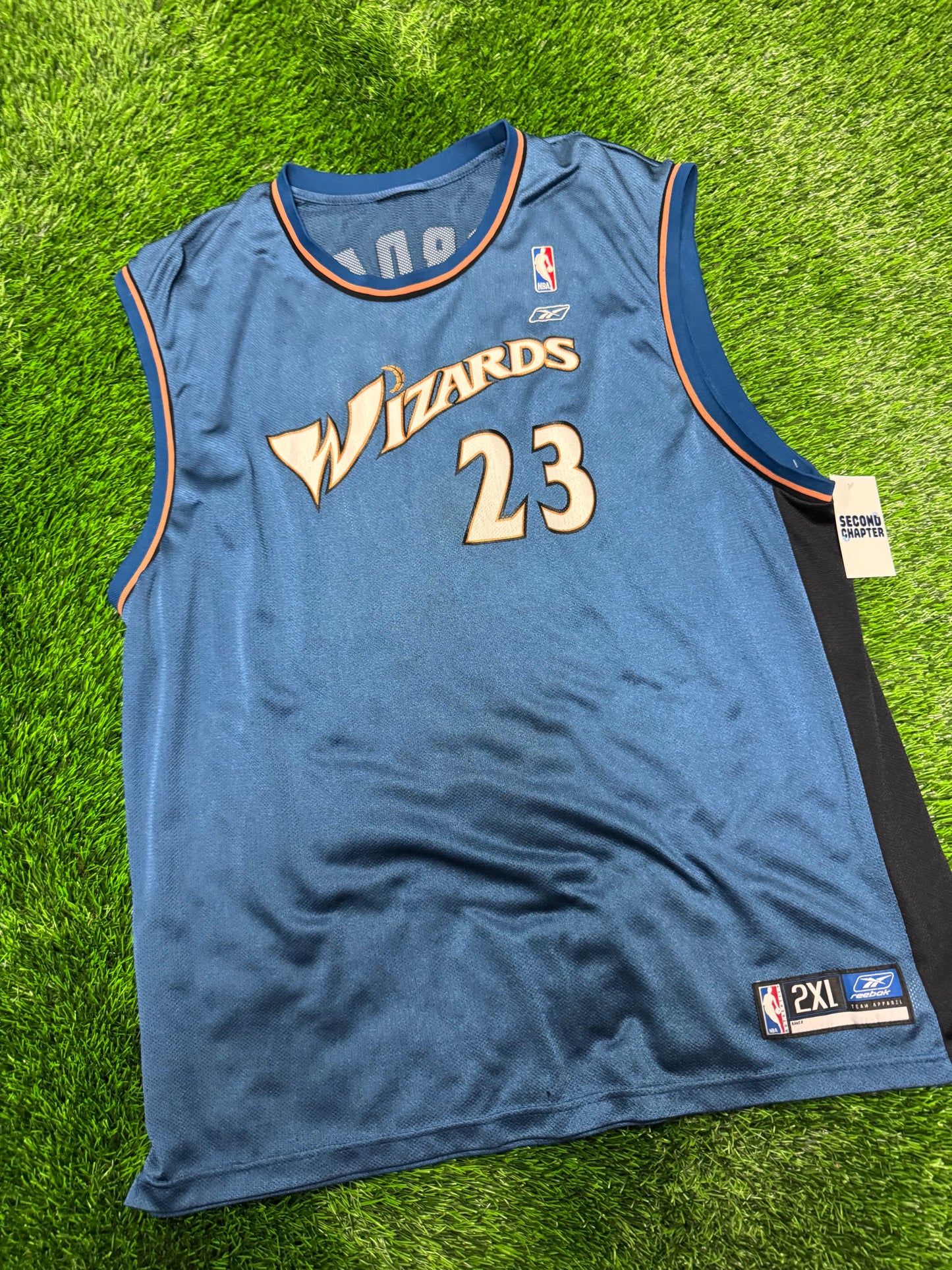 00s Washington Wizards Michael Jordan #23 Vintage Reebok NBA Jersey (XXL)