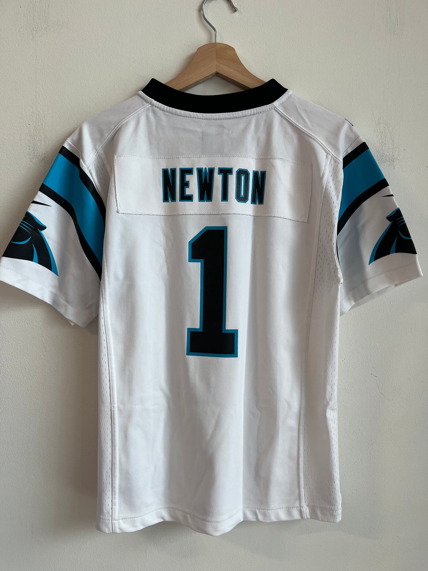 2012 Carolina Panthers Cam Newton Nike Away Jersey (Youth L)