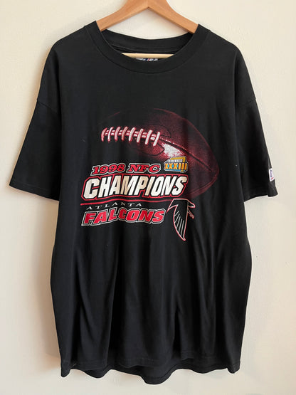 1998 Atlanta Falcons NFC Champions Tee (L)