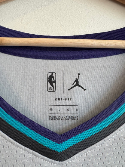 2019 Charlotte Hornets PJ Washington Jr. Jordan Swingman Grey Jersey (L)