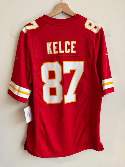 2025 Kansas City Chiefs Travis Kelce Super Bowl LIX Jersey (S)
