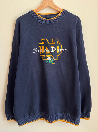 90s Notre Dame Team Edition Vintage Crewneck (XL)