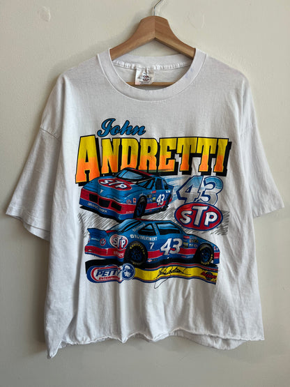 1993 Nascar John Andretti Cropped Tee (XL)