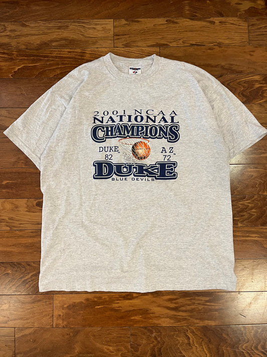 2001 Duke NCAA Champions Tee (XL)