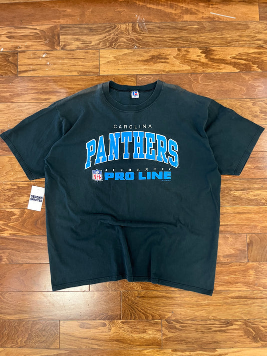 1995 Carolina Panthers Pro Line Faded Tee (XXL)