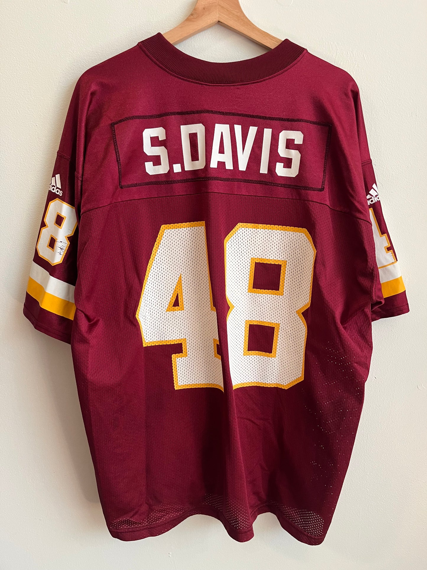2000s Washington Redskins Stephen Davis Adidas Jersey (XL)