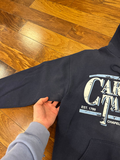 90s University of North Carolina (UNC) Vintage Lee Faded Hoodie (L)