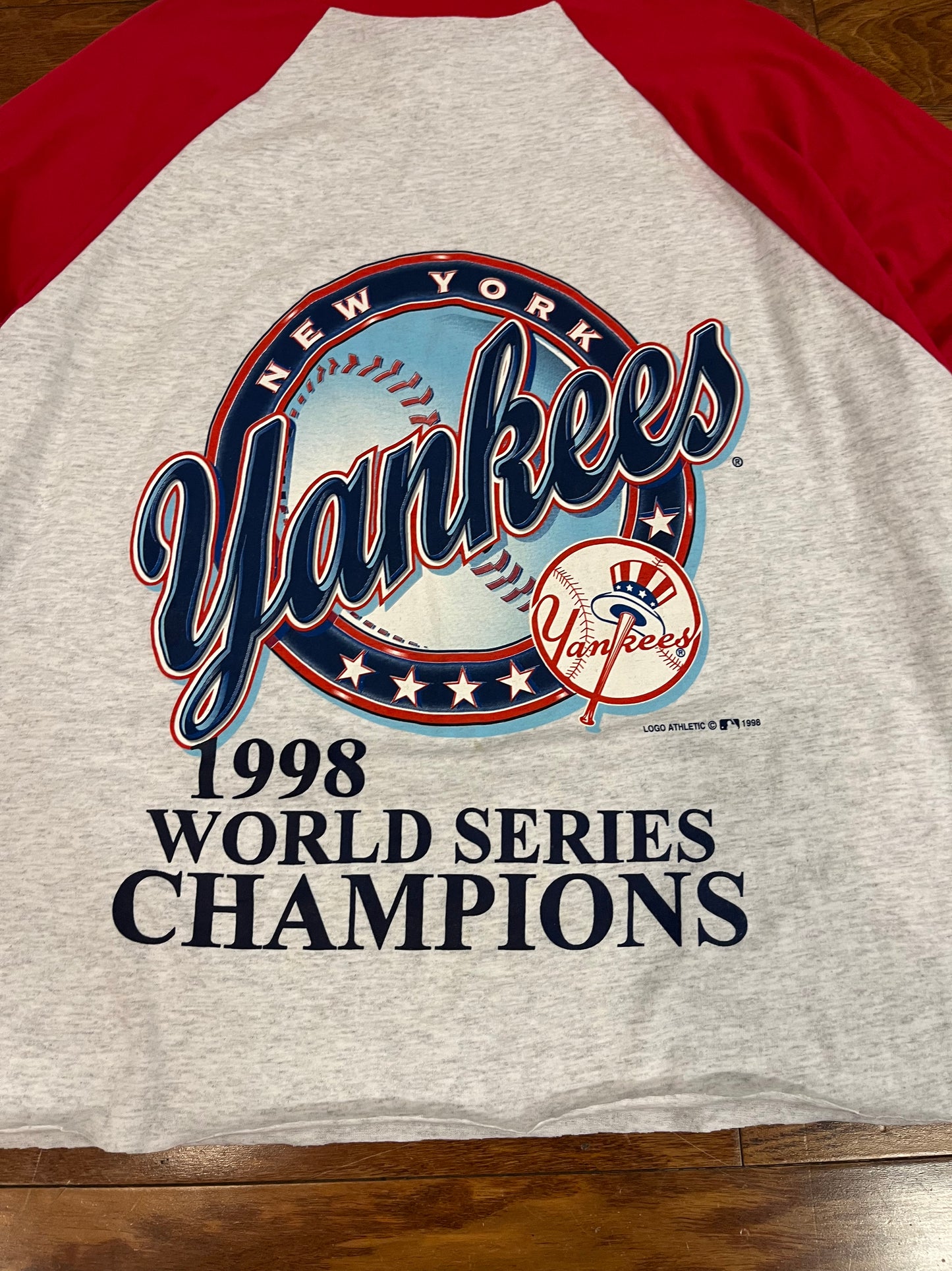1998 New York Yankees Cropped Long Sleeve (XL)