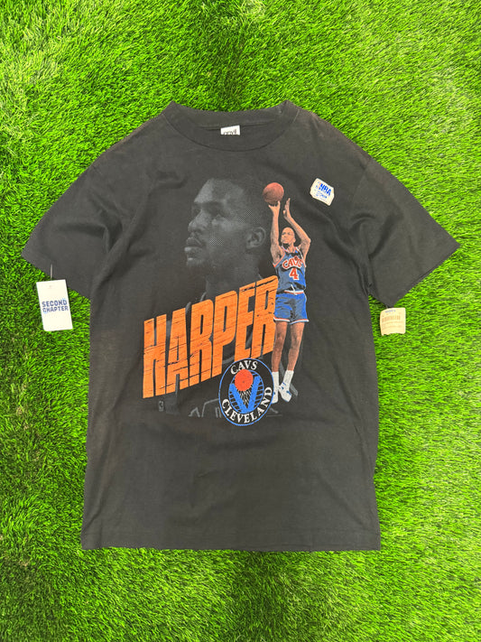 90s Cleveland Cavaliers Ron Harper Deadstock NBA Tee (L)