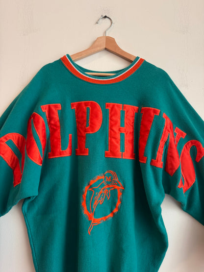 90s Miami Dolphins Sleeve to Sleeve Legends Crewneck (XL)