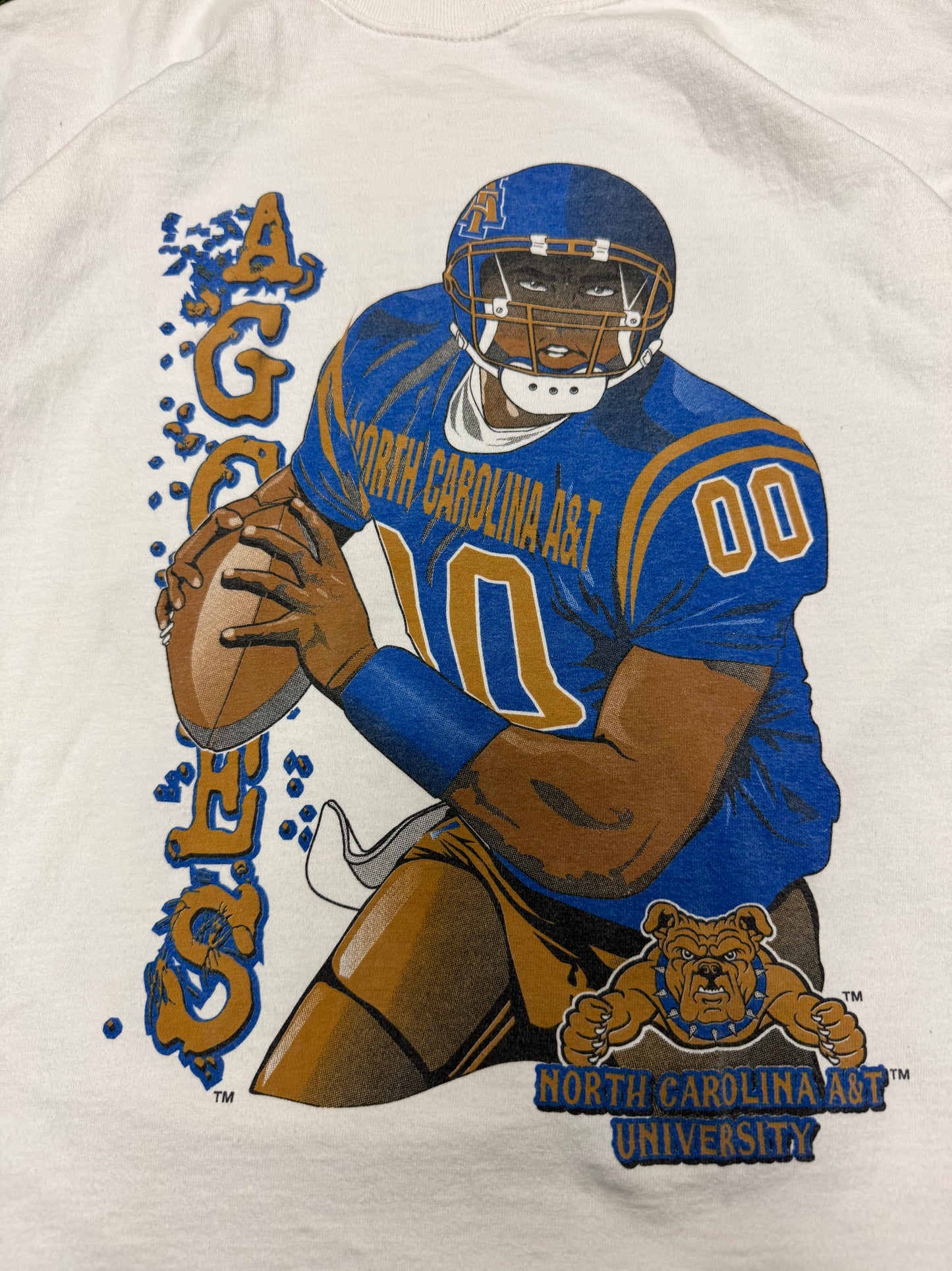 00s University of North Carolina A&T Aggies HBCU Tee (XL)