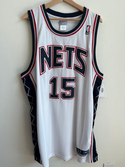 00s New Jersey Nets Vince Carter Reebok Team Apparel Jersey (XL)