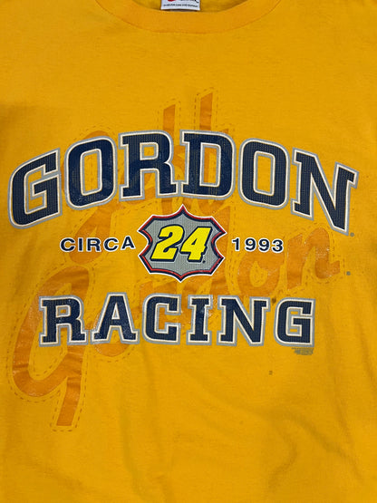 00s Nascar Gordon Racing Yellow Tee (XL)