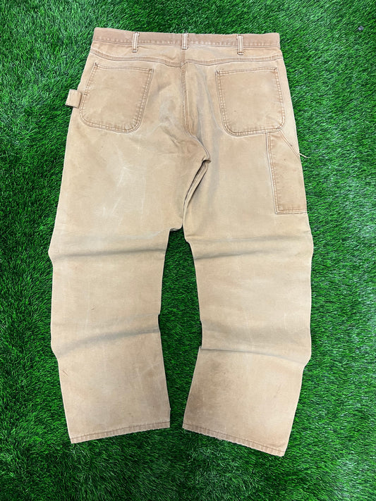 90s Pointer Brand Tan Carpenter Pants (38 x 32)
