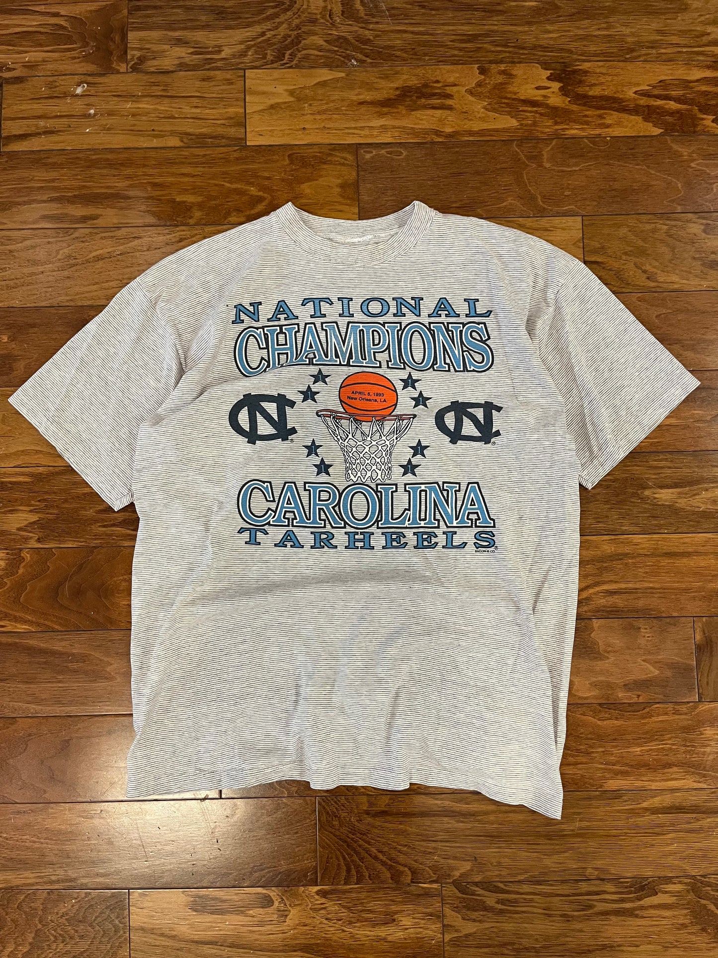 1993 Carolina Tar Heels National Champions Tee (XL)