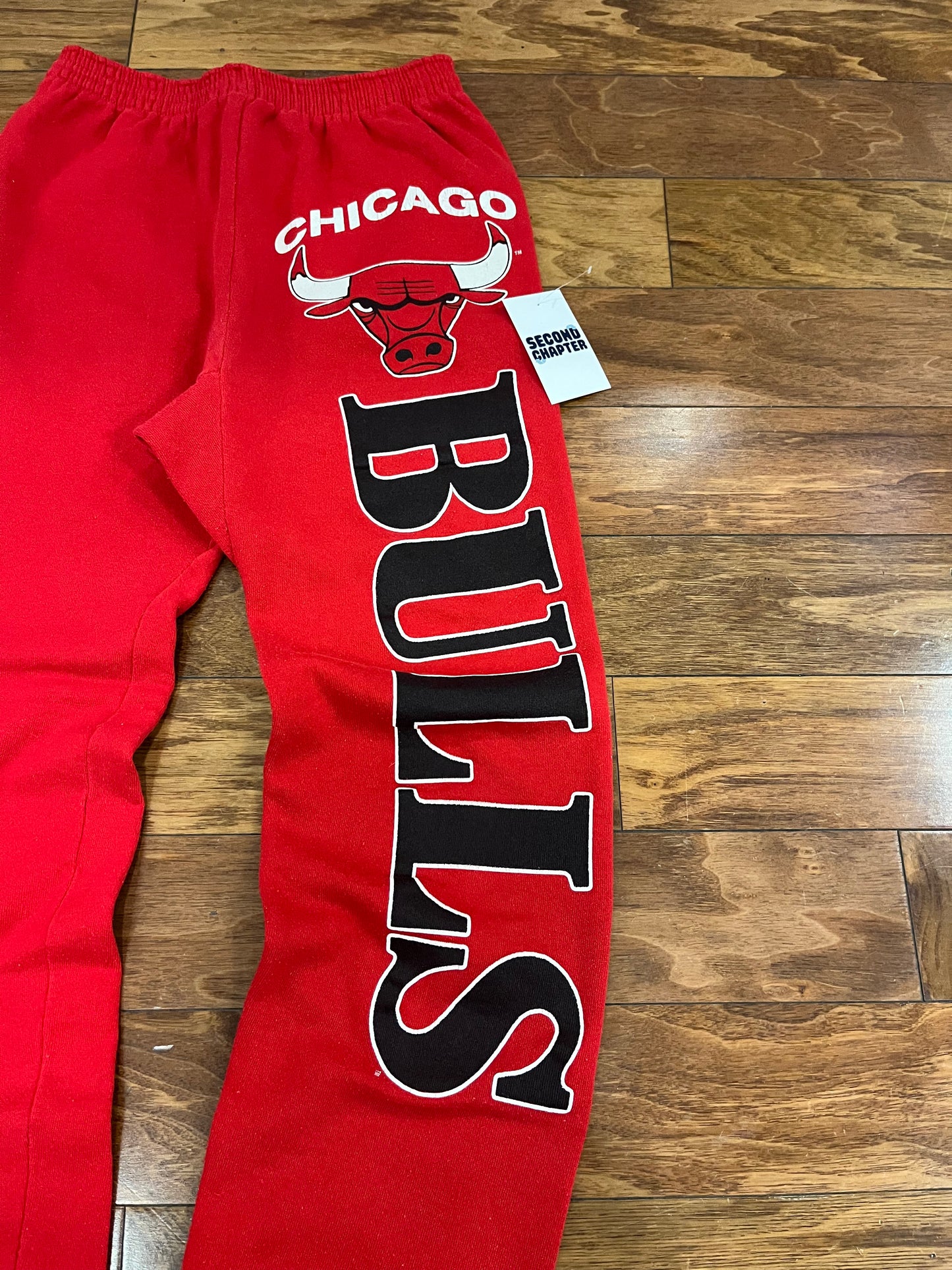 90s Chicago Bulls Spell Out Vintage Sweatpants (L)
