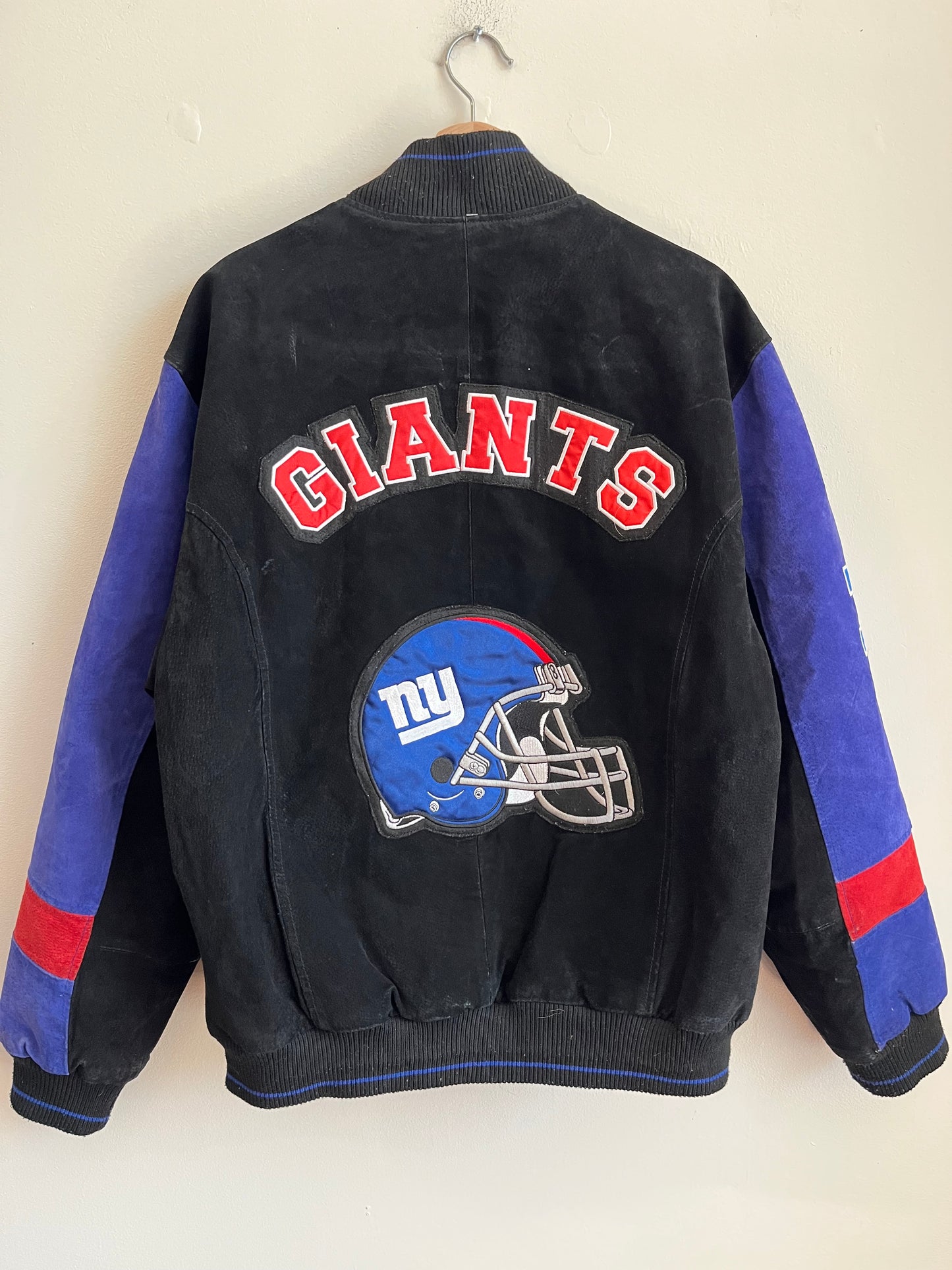 00s New York Giants Suede NFL Jacket (M)