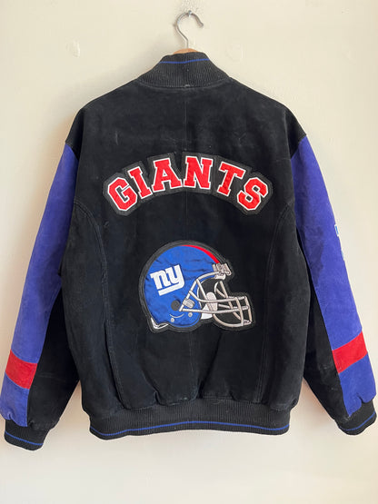 00s New York Giants Suede NFL Jacket (M)