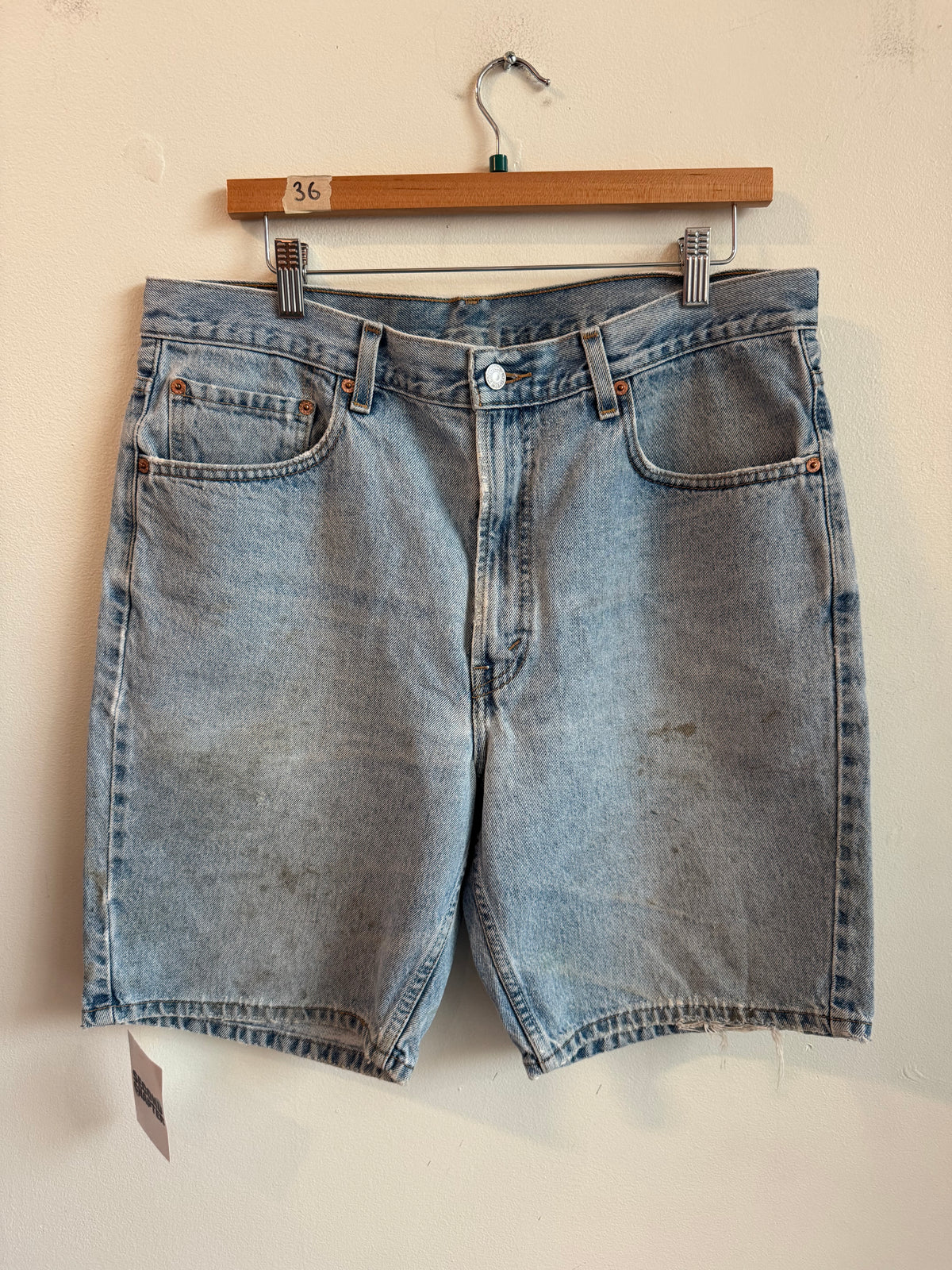 2003 Levi's 505 Blue Shorts (36)