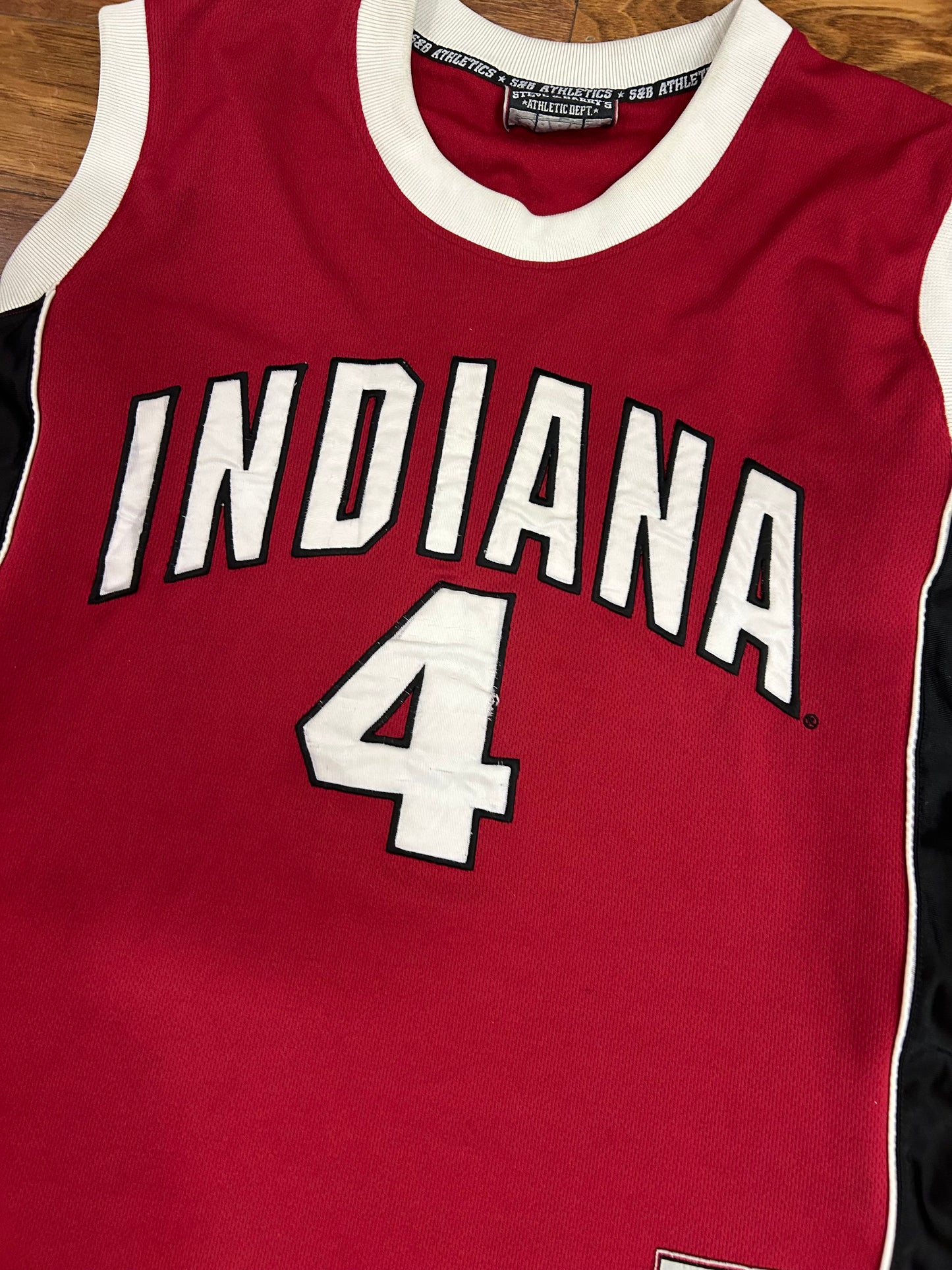 00s Indiana University Steve & Barry's Basketball Jersey (L)