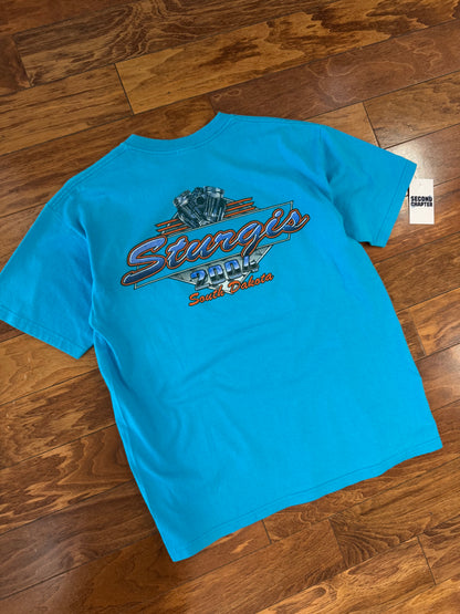 2004 Sturgis Black Hills Rally South Dakota Vintage Tee (L)