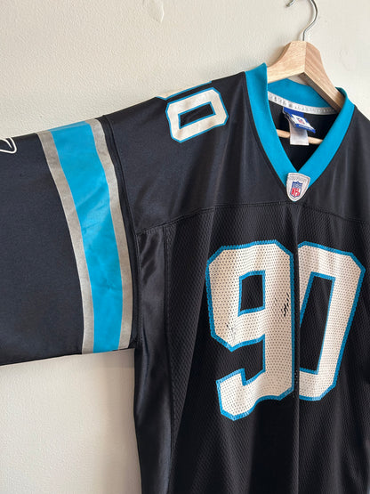 00s Carolina Panthers Julius Peppers Home Jersey (L)
