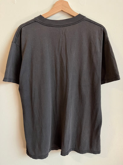 Y2K Tribal Warlock Urban Affliction Style Grey Tee (L)