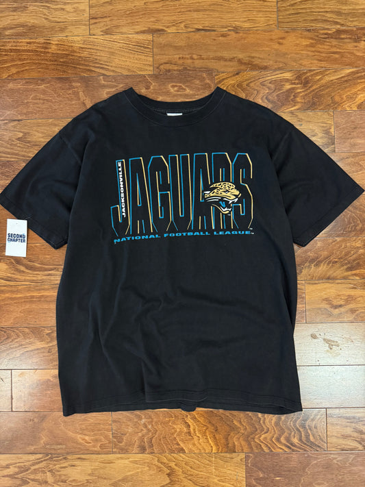 Jacksonville Jaguars Majestic Spell Out Tee (XL)
