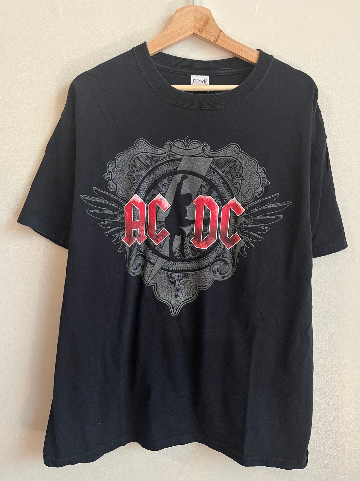 2008/09 AC/DC Black Ice Tour Rock Music Band Tee (XL)