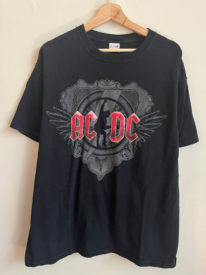 2008/09 AC/DC Black Ice Tour Rock Music Band Tee (XL)