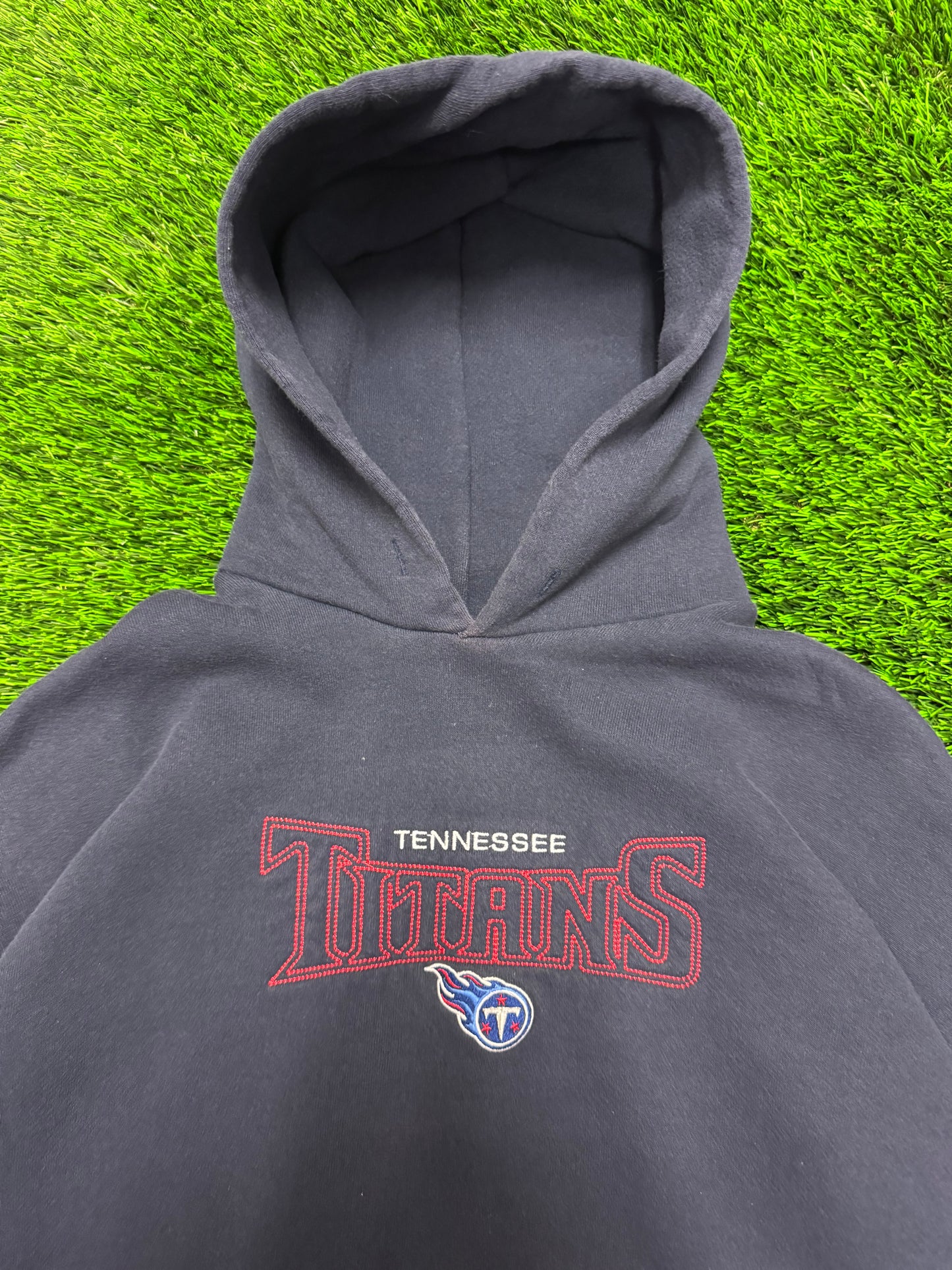 2003 Tennessee Titans Embroidered Hoodie (L)