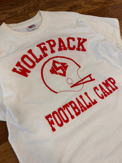 90s NC State College Football Camp Vintage Nike Tee (M)