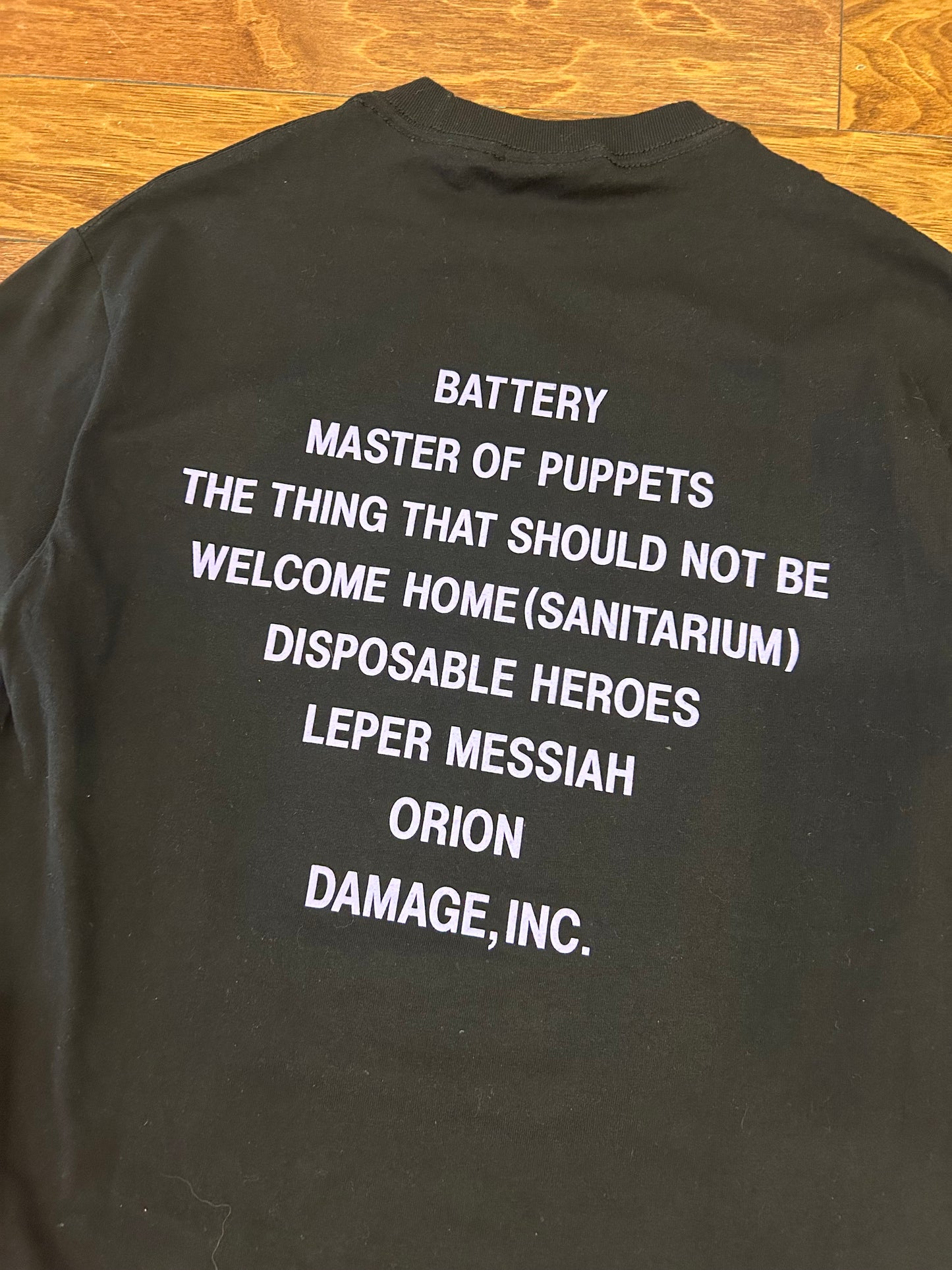 00s Metallica Master of Puppets Vintage Music Band Tee (M)