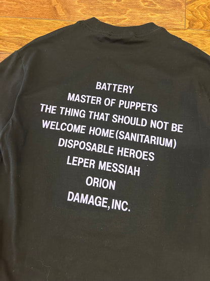 00s Metallica Master of Puppets Vintage Music Band Tee (M)