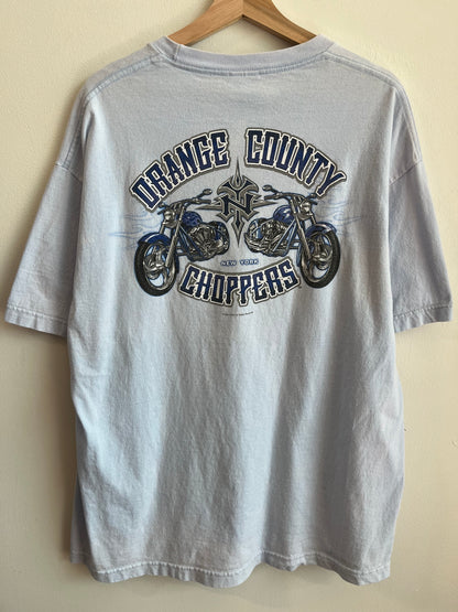 2004 Orange County Choppers Baby Blue Tee (XL)