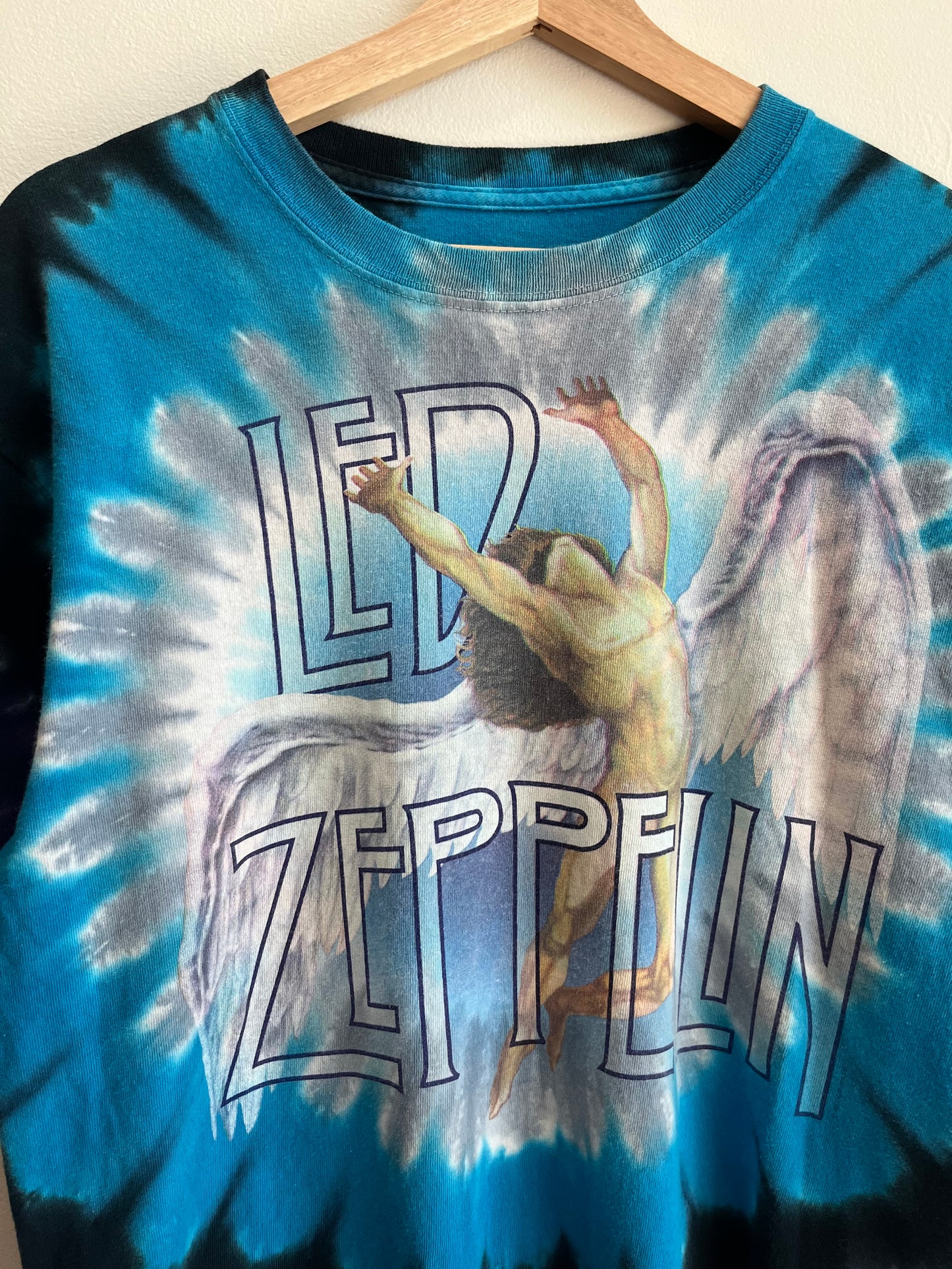 2010s Led Zepplin Tie Dye Music Tee (M)