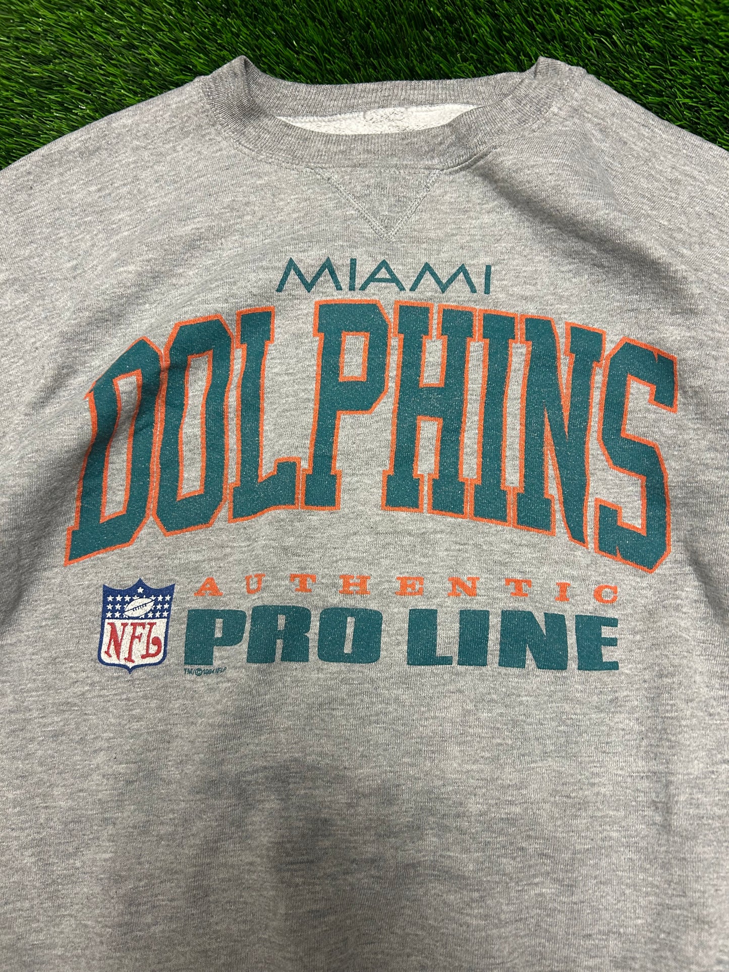 1994 Miami Dolphins Pro Line Russell Crewneck (L)