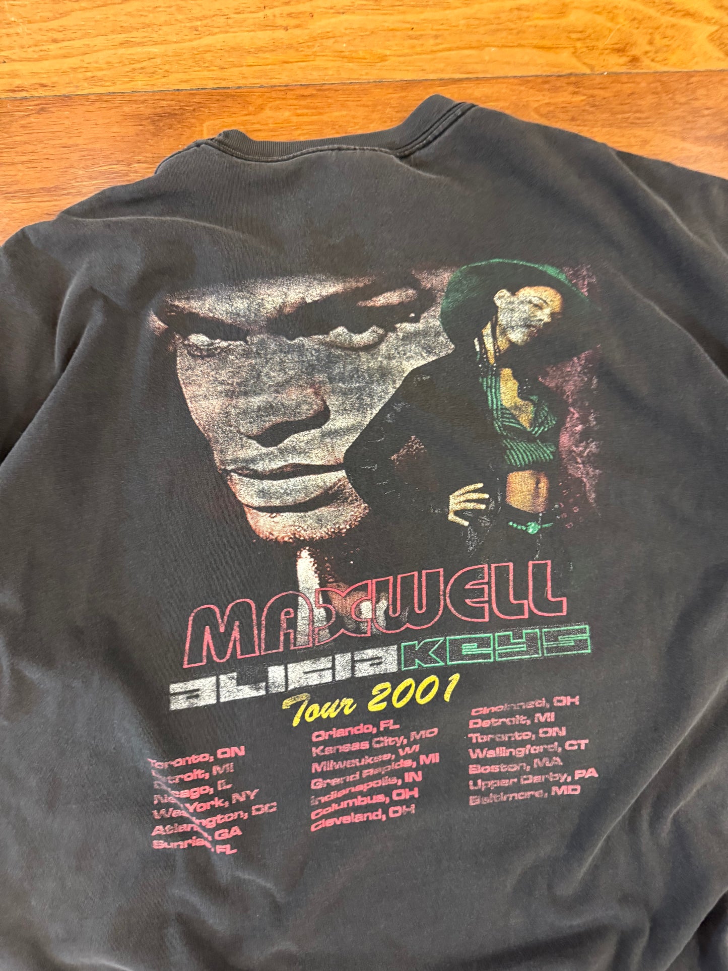 90s Alicia Keys Vintage Rap Tee (XXL)