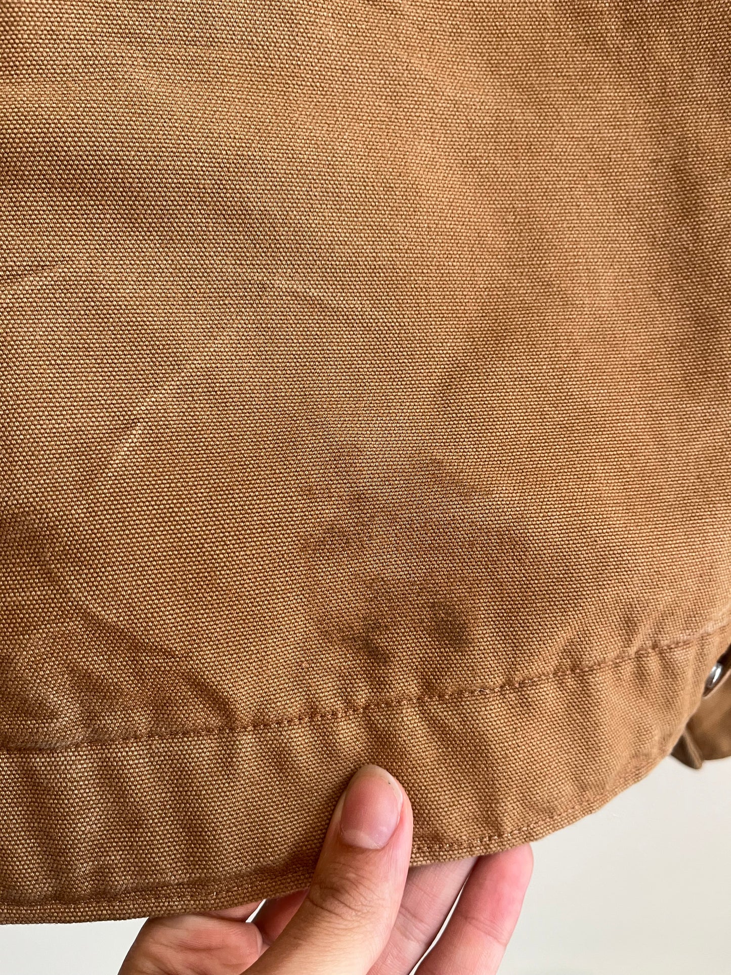 2012 Carhartt Detroit Brown Blanket Lined Jacket (L)
