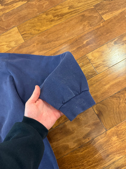 90s Nike Navy Essential Swoosh Crewneck (XL)