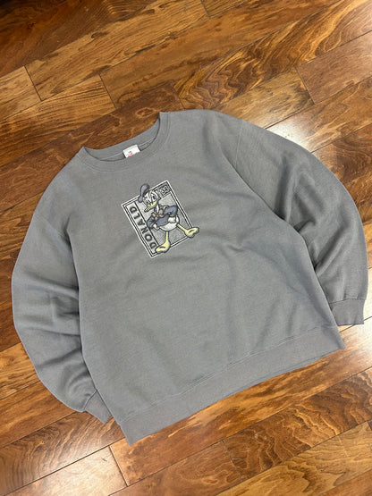 00s Donald Duck Disney Crewneck (L)