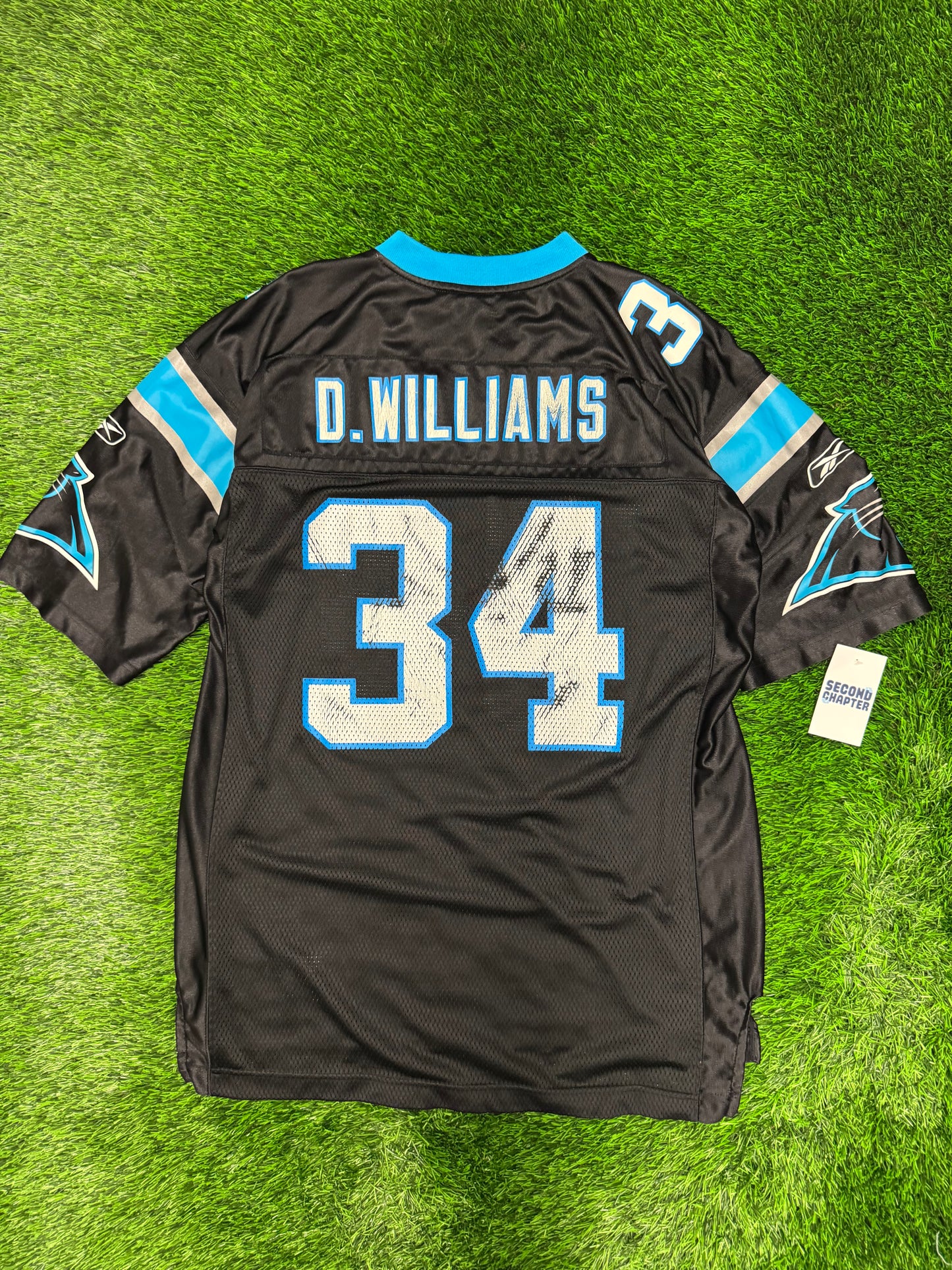 Carolina Panthers DeAngelo Williams #34 Jersey (L)