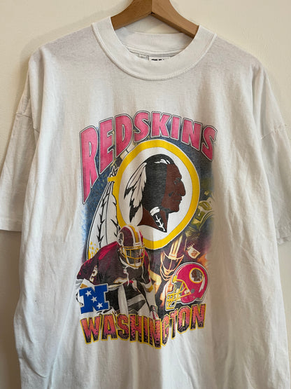 90s Washington Redskins Big Logo Tee (XXL)