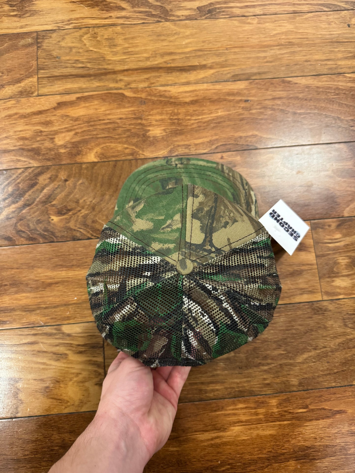 80s Camo Realtree Trucker Hat (OS)