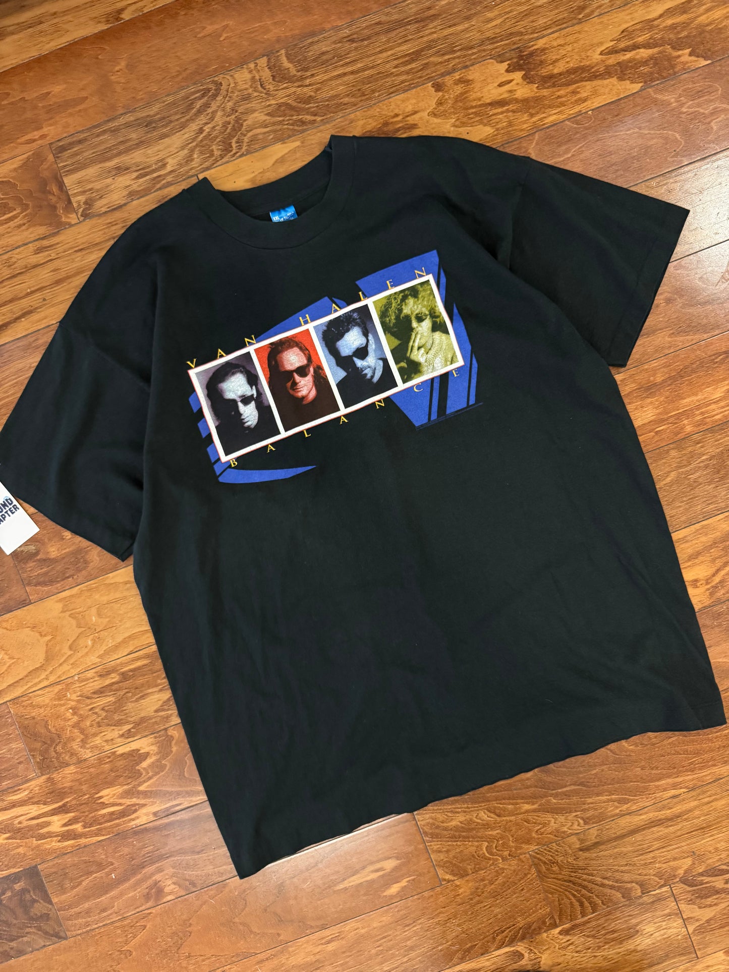 1996 Van Halen "Balance" Rock Band Music Tee (XXL)