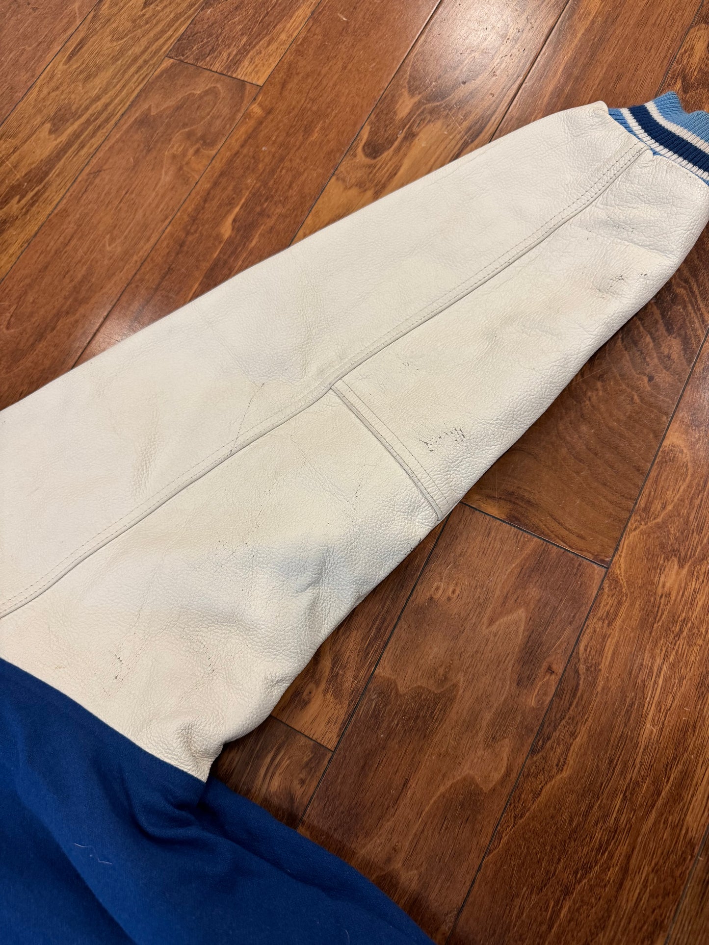 2005 Jacksonville Super Bowl Varsity Leather Jacket (XL)