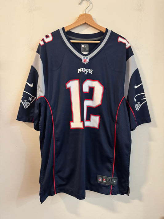 2010s New England Patriots Tom Brady Nike Home Jersey (XL)