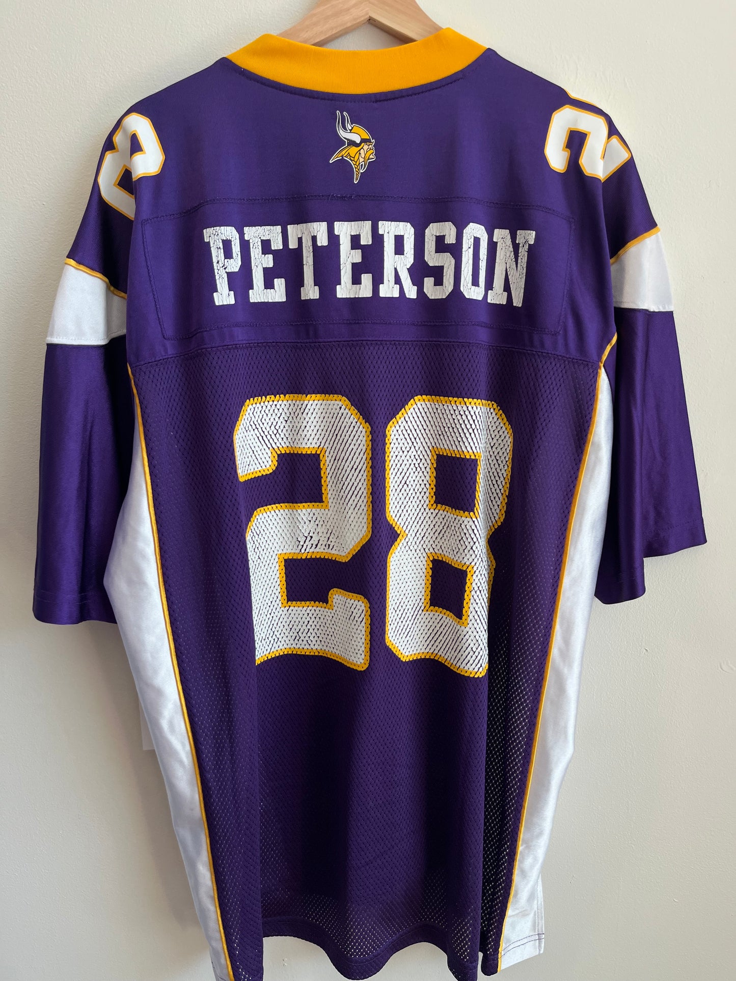 2011 Minnesota Vikings Adrian Peterson Reebok NFL Jersey (XL)