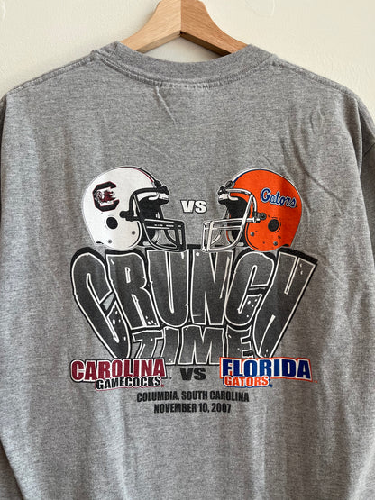 2007 USC Gamecocks vs Florida Gators NCAA Football Tee (L)