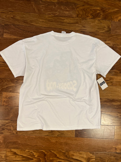 00s Scooby Doo White Graphic Tee (XXL)